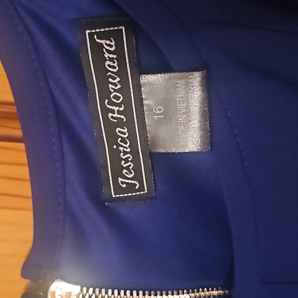 Jessica Howard 16 Cobalt blue dress - Picture 3 of 8
